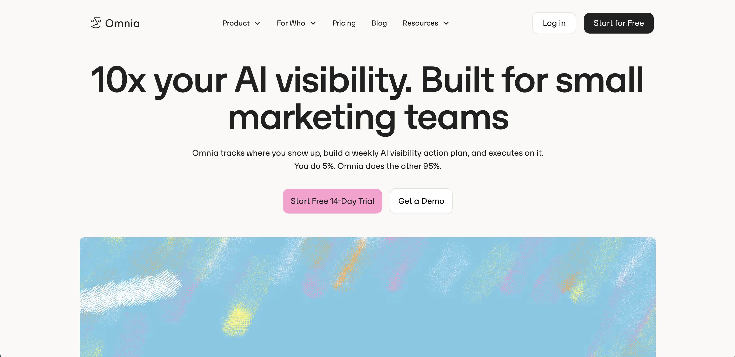 Screenshot placeholder: Omnia dashboard