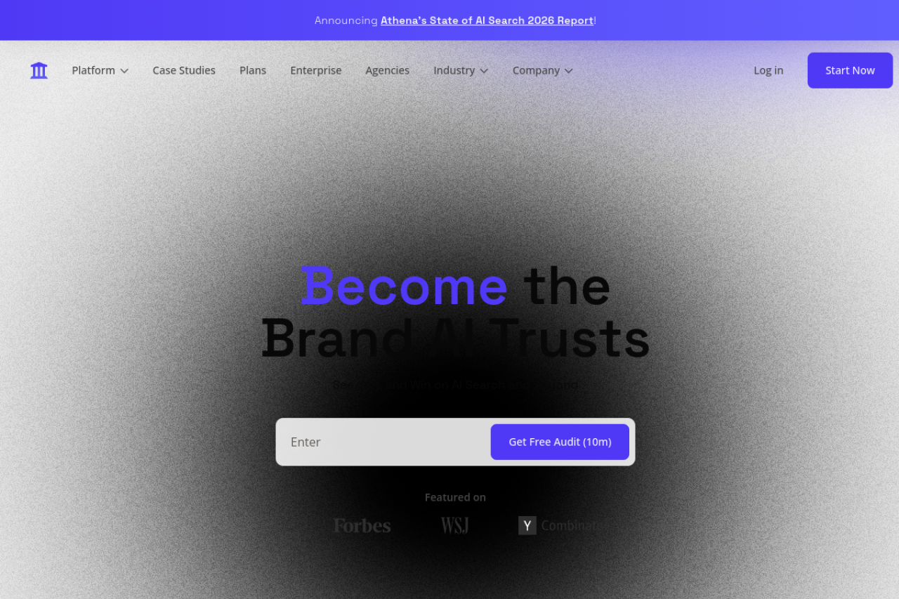 AthenaHQ dashboard